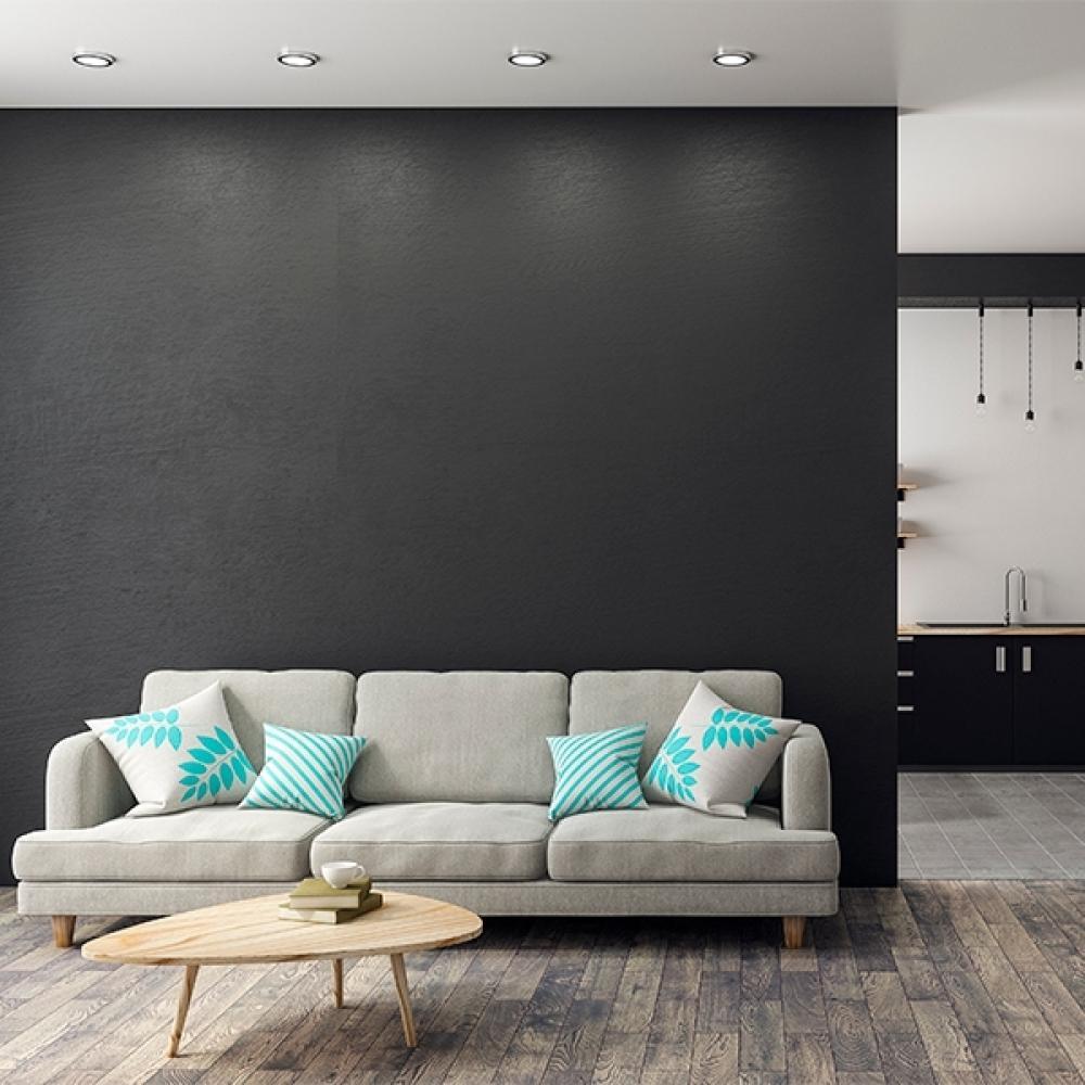 Spot Supimpa Led 5W Preto Fosco Luz Branca 6500K Redondo Bivolt Avant - 2