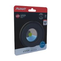 Spot Supimpa Led 5W Preto Fosco Luz Branca 6500K Redondo Bivolt Avant