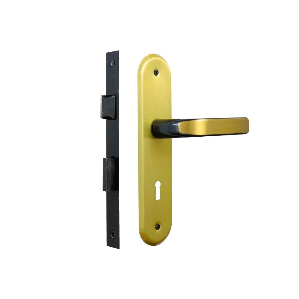 Fechadura Interna Stilo Alavanca Bronze Latonado MGM 40mm - 1