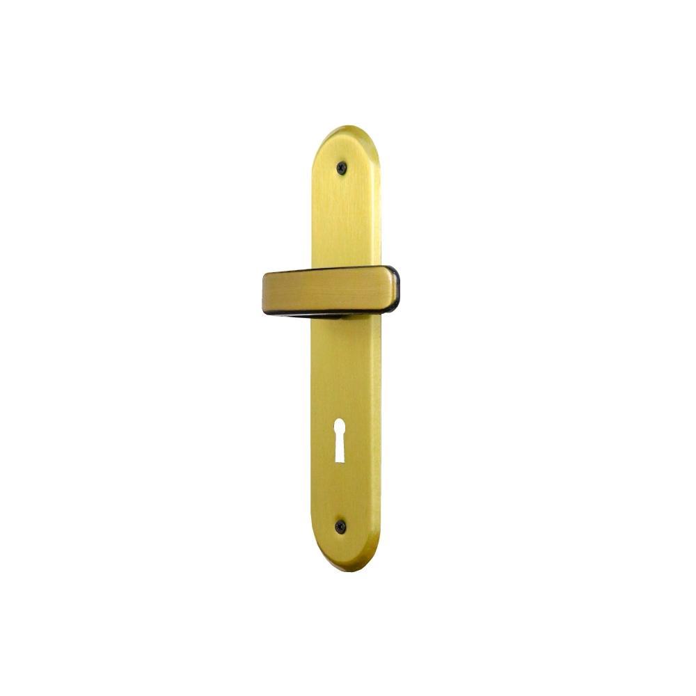 Fechadura Interna Stilo Alavanca Bronze Latonado MGM 40mm - 6