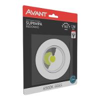 Luminária Quadrada Spot Supimpa 12w 6500k Bivolt Emissão De Luz Branca Avant - 2