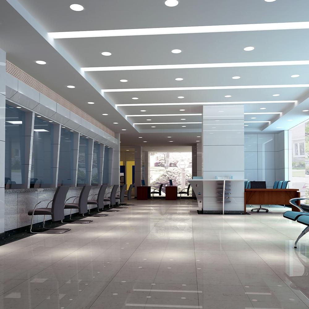 Painel Pop LED Plafon De Embutir 18W Redondo 22cm Luz Amarela 3000K Bivolt Avant - 2