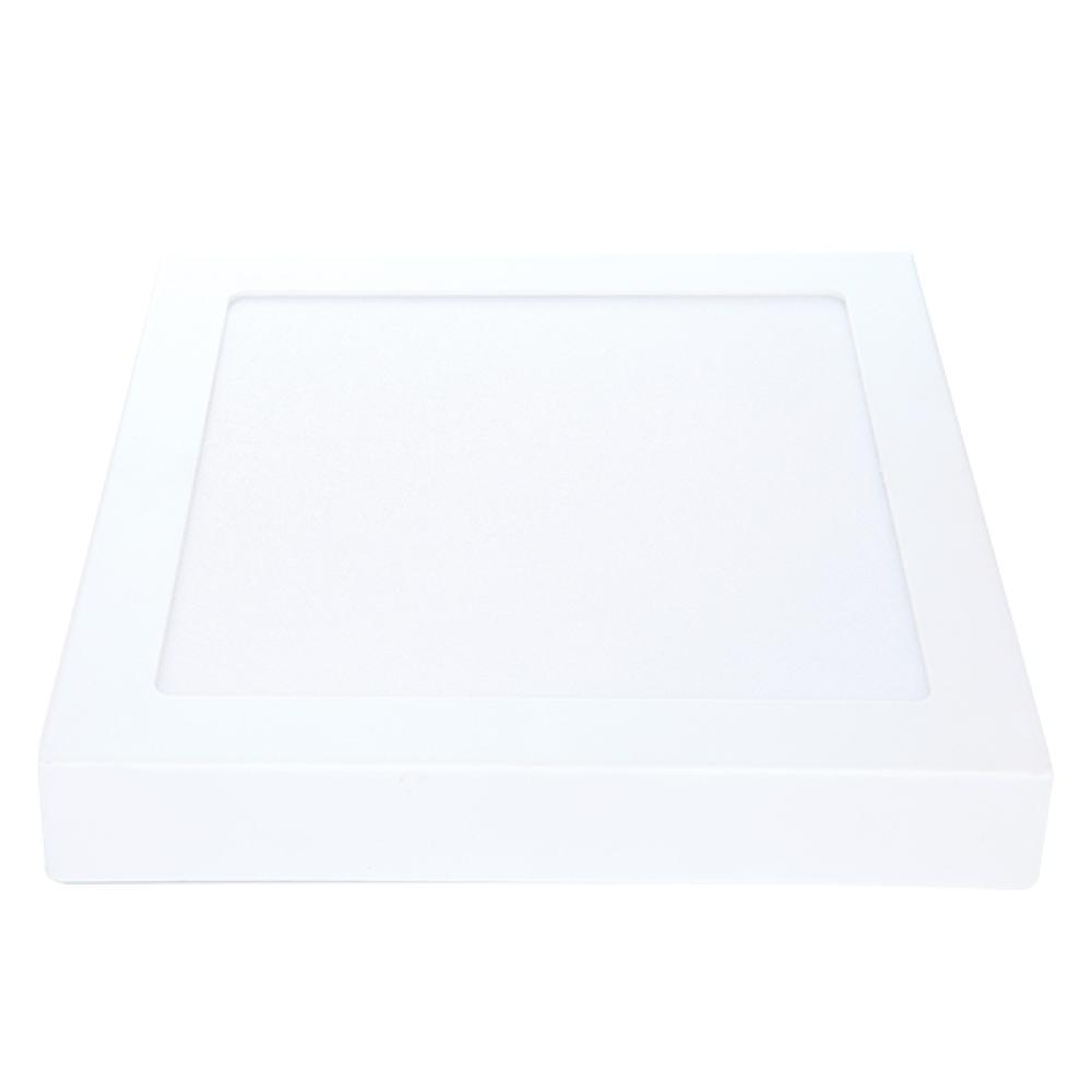 Painel Pop LED Plafon De Sobrepor Com Sensor de Presenca 18W Quadrado 21cm Luz Branca 6500K Bivolt Avant - 1