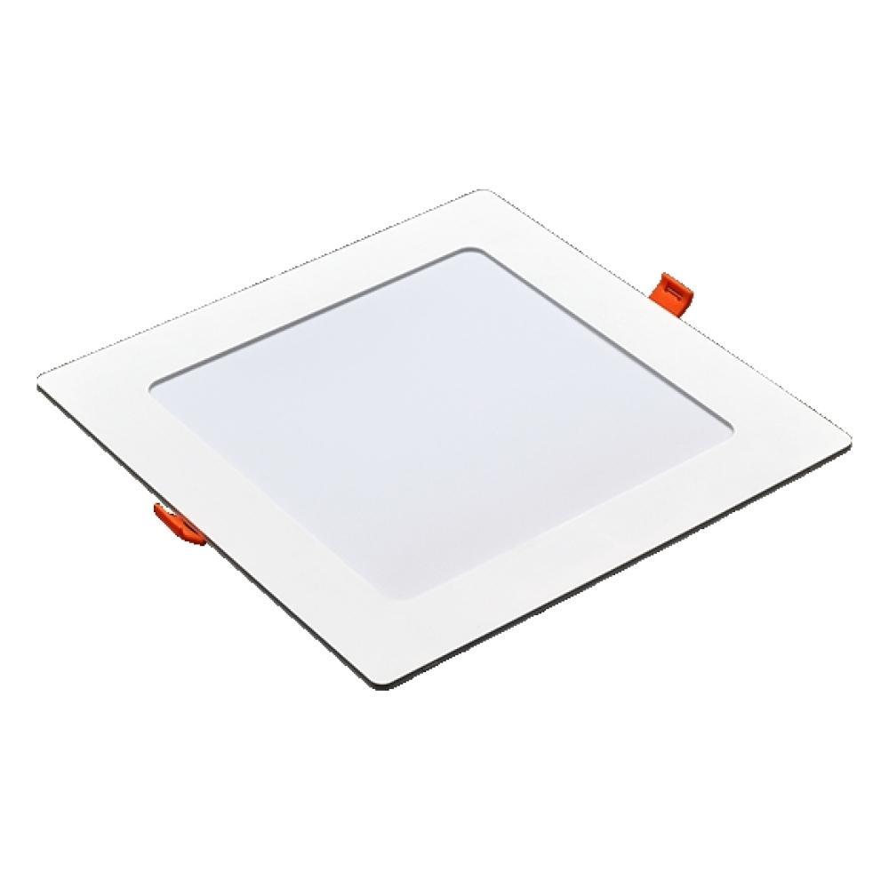 Painel Pop LED Plafon De Embutir Em Poliestireno Super Leve 18W Quadrado 22cm Luz Branca 6500K Bivolt Avant - 1