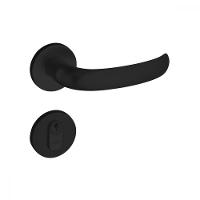 Fechadura Roseta Concept 406 Externo Preto Pado - 2