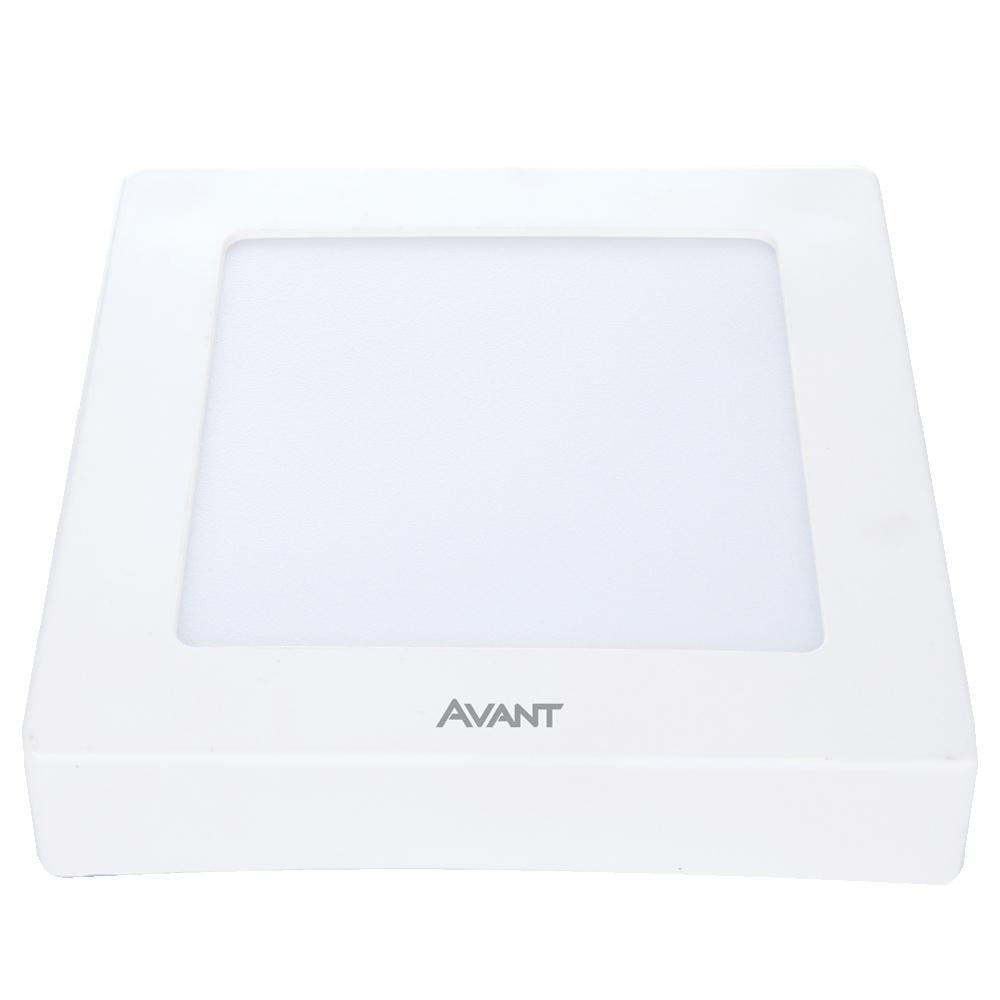 Painel Pop LED Plafon De Sobrepor 12W Quadrado 17cm Luz Branca 6500K Bivolt Avant - 1