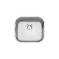 Cuba De Inox Lavínia 40x34cm 3.1/2' Com Válvula 94020/107 Acetinada Tramontina com Sifão Universal Com Copo - 5