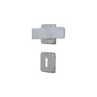 Kit 2 Fechaduras Roseta Módena Alumínio Interna MGM