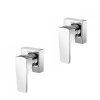 Kit 2 Acabamento Para Registro Docol Base Lift 1/2" 3/4" 1" Cromado Docol - 1