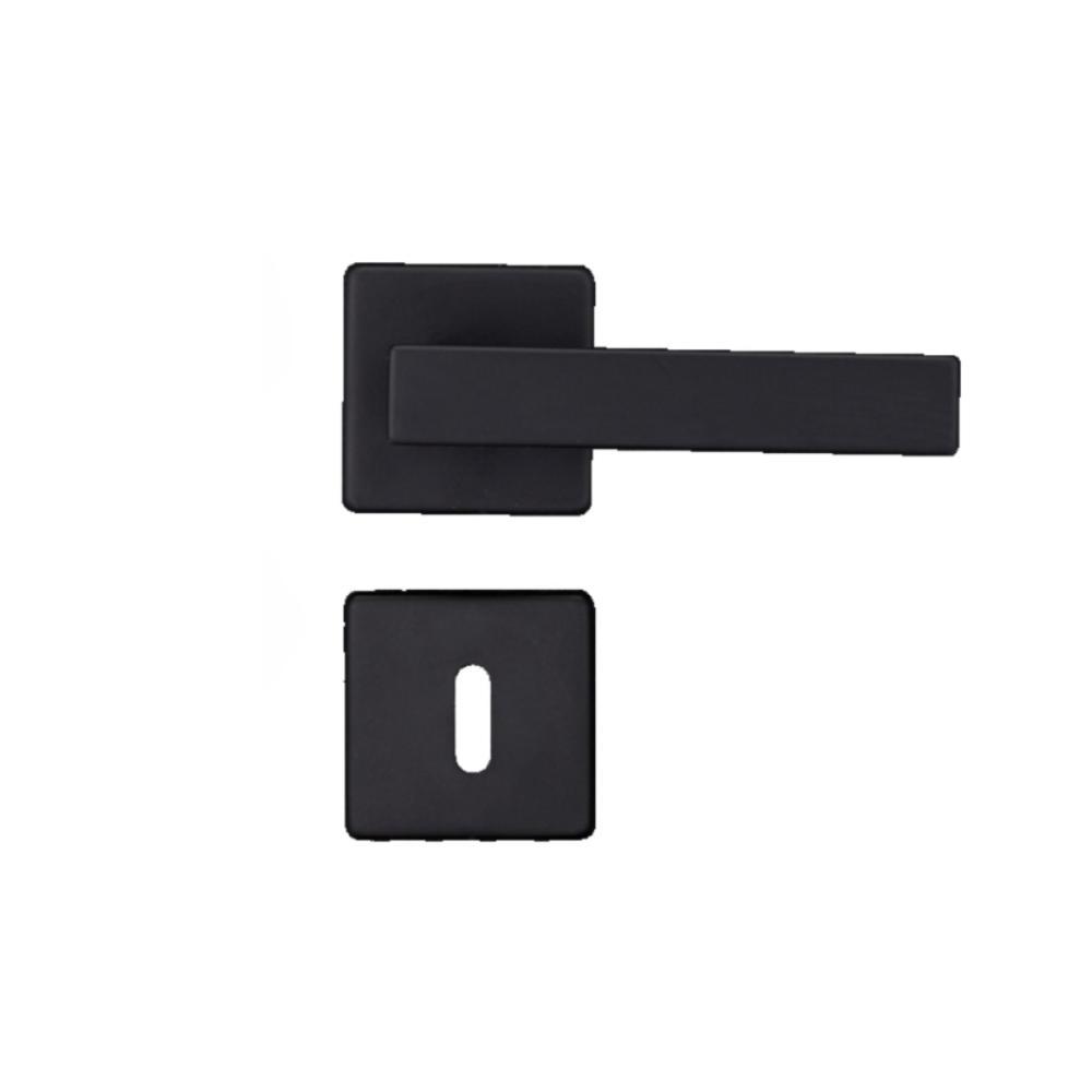 Kit 2 Fechaduras Interna e 1 WC Quad Concept Pado Preto - 3