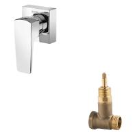 Acabamento Lift Cromado e Base Registro de Pressão 1/2 Docol - 1