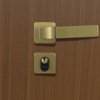 Kit 2 Fechaduras Roseta Módena Bronze Latonado Externa MGM - 3