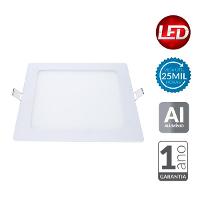 Kit 10 Painel Plafon Led De Sobrepor Quadrado 17cm 12w 6500k Bivolt Emissão De Luz Branca Avant - 3