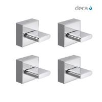 Kit 4 Acabamento Para Registro De Gaveta Polo 1/2" 3/4" 1" 4900 Cromado Deca - 2