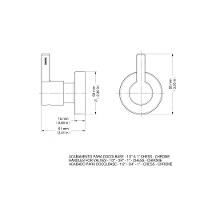 Kit Acabamento Para Registro DocolBase Chess 3/4 e Base Para Registro de Gaveta 3/4 Docol - 3