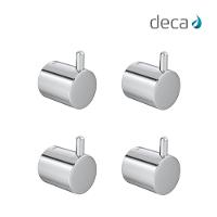Kit 4 Cabide Para Banheiro Flex 2060 Cromado Deca - 2