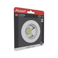 Kit 3 Luminária Red. Spot 7w 6500k Branco-frio Avant - 5