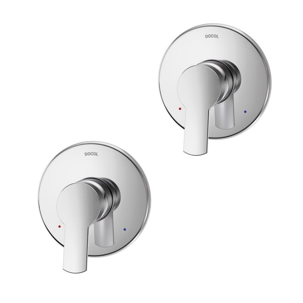 Kit 2 Acabamento Monocomando Para Chuveiro Chessem  Gali 3/4" Alta E Baixa Pressão Docol - 1