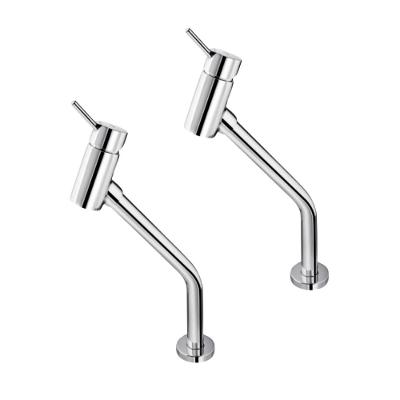 Kit 2 Misturador Monocomando Para Lavatório De Mesa Loggica Bica Alta Cromado Docol