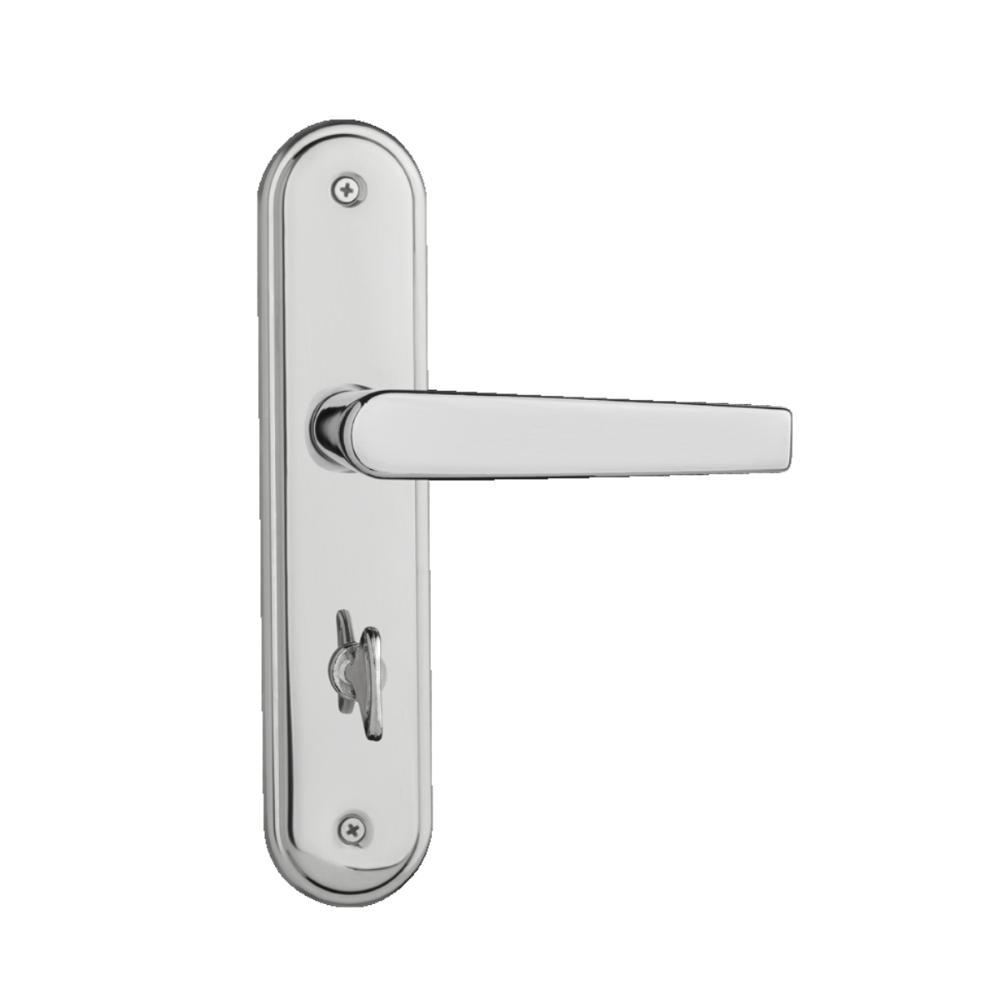 Kit 2 Fechaduras Interna e 2 WC Espelho Concept Pado Cromado - 5