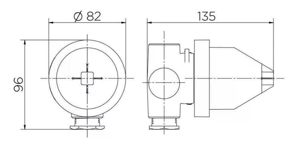 Kit Base Misturador para Chuveiro e Acabamento Monocomando Nexus 3/4' Docol - 8