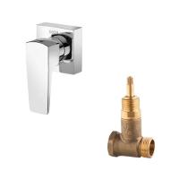 Acabamento Lift Cromado e Base Registro de Pressão 3/4 Docol - 1