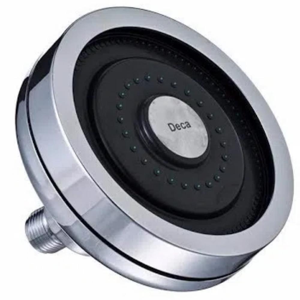 Kit 3 Chuveiro De Parede Redondo Acqua Plus Com Tubo 1990 Cromada Deca - 4