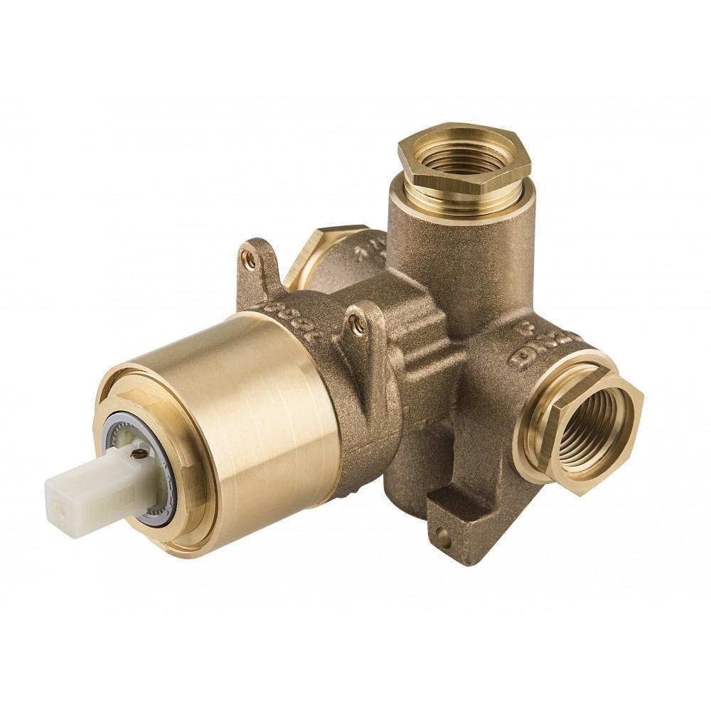 Kit Acabamento Monocomando Para Chuveiro Lift 1/2 e Base Misturador Monocomando 1/2 Docol - 2