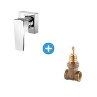 Acabamento Lift Cromado e Base Registro de Gaveta 3/4 Docol - 2