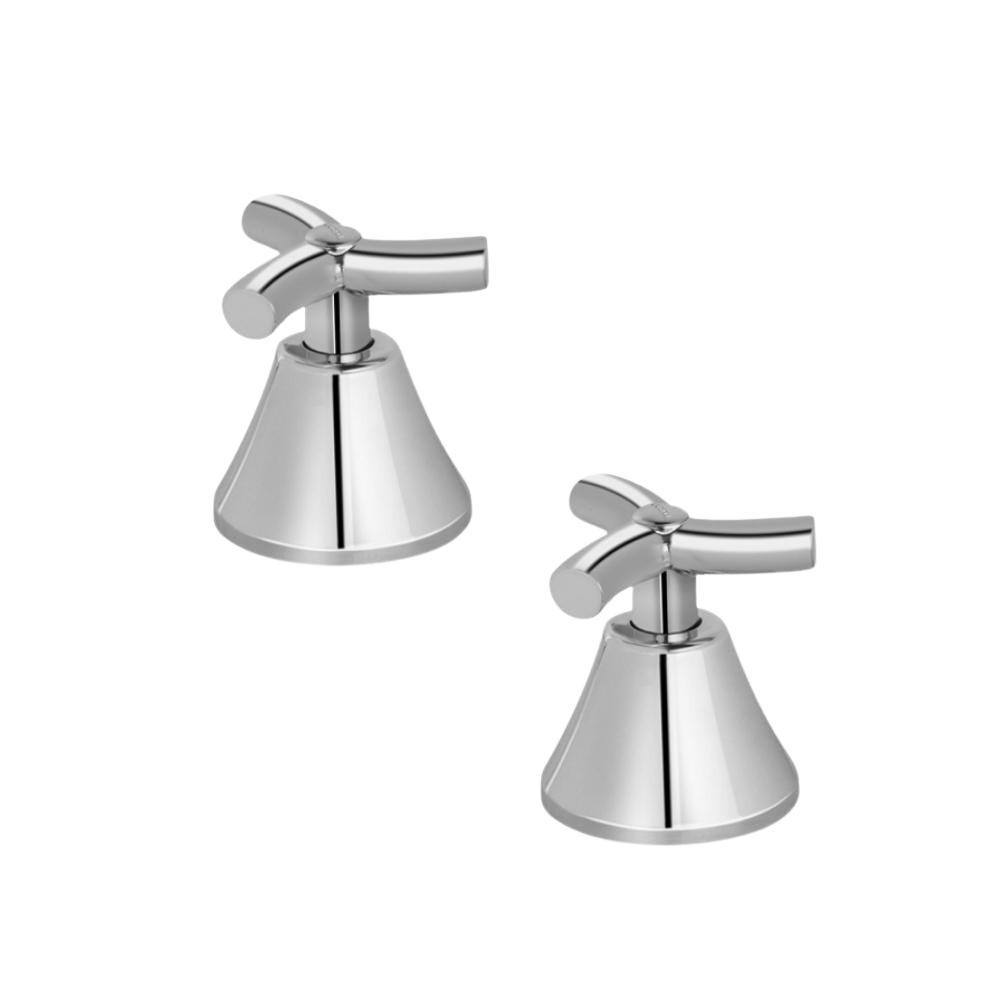 Kit 2 Acabamento Para Registro Docolbase Primor 1/2" 3/4" 1" Cromado Docol - 1