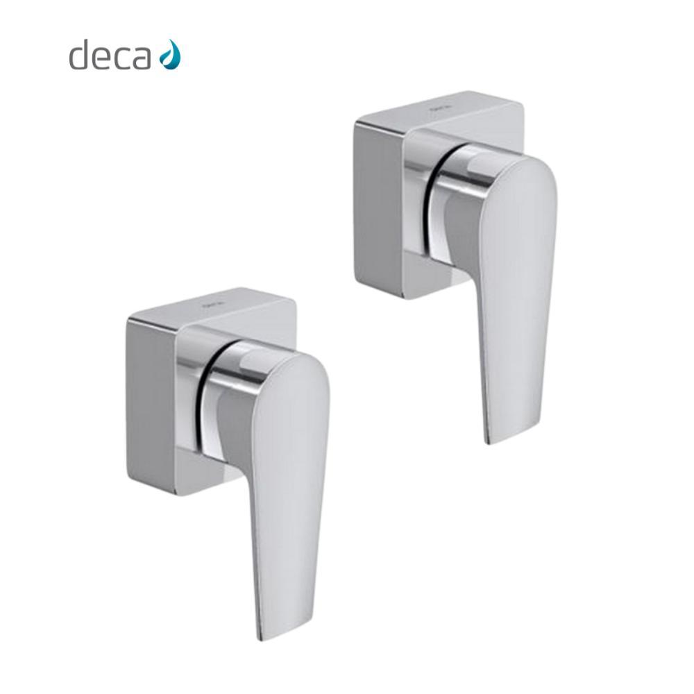 Kit 2 Acabamento Para Registro De Gaveta Level 1/2" 3/4" 1"4900 Cromada Deca - 2