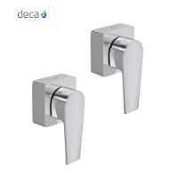 Kit 2 Acabamento Para Registro De Gaveta Level 1/2" 3/4" 1"4900 Cromada Deca - 2