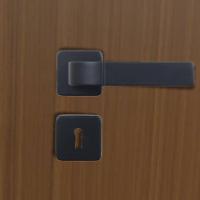 Kit 2 Fechaduras Interna Roseta Módena Preto Fosco MGM 40mm - 3