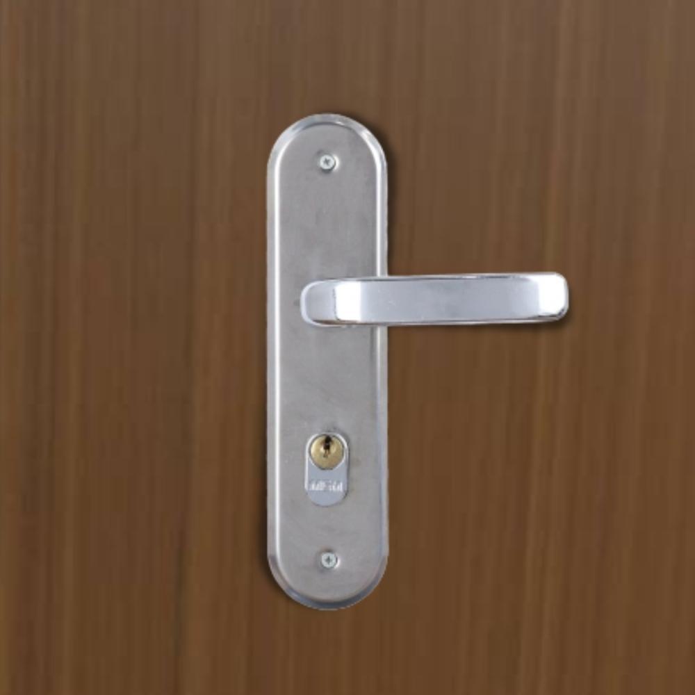 Kit 3 Fechaduras Stilo Alavanca Cromado Externa MGM - 3