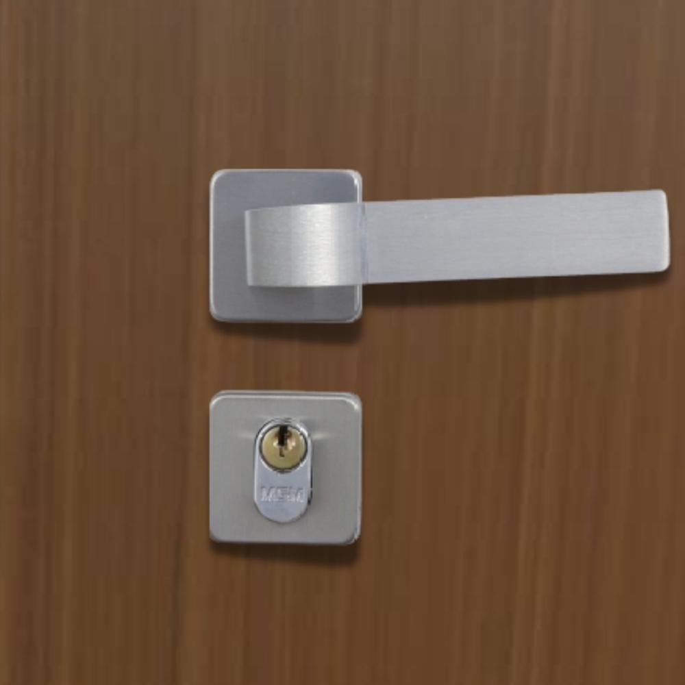 Kit 2 Fechaduras Roseta Módena Alumínio Externa MGM - 3