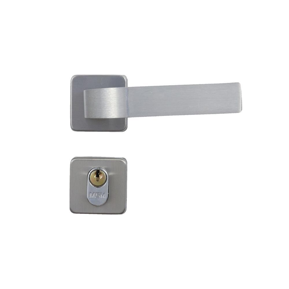 Kit 3 Fechaduras Roseta Módena Alumínio Interna MGM - 4