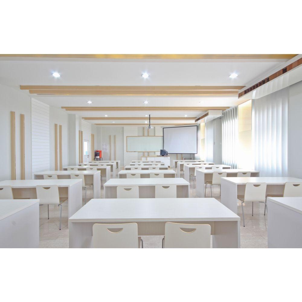 Kit 4 Painel LED Plafon Embutir 6W Redondo Branco Quente - 3