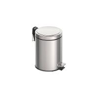 Lixeira Inox com Pedal Brasil 5L com Acabamento Polido e Balde Interno Tramontina - 1