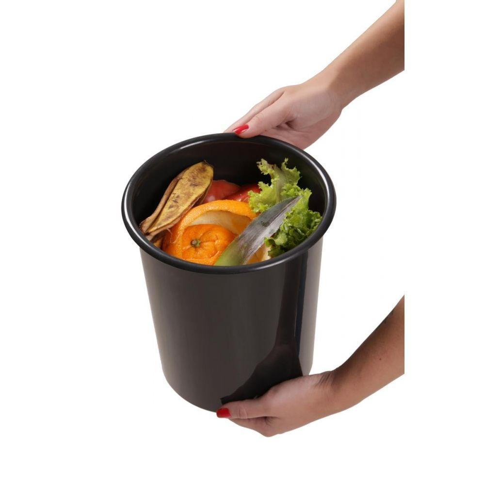 Lixeira Redonda De Embutir Em Inox Acetinado Ghelplus 5L - 3