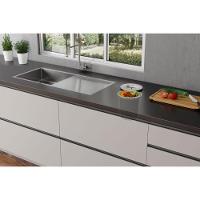 Lixeira Redonda De Embutir Em Inox Acetinado Ghelplus 5L - 2