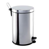 Lixeira Inox Com Pedal e Balde 20 Litros Brinox  - 1