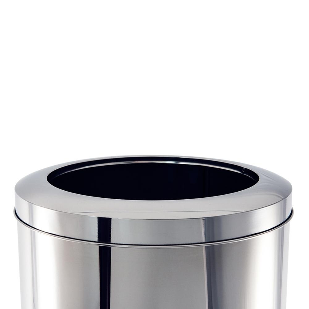 Lixeira Com Aro Inox 28 Litros Brinox 25x60 cm - 2