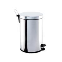 Lixeira Inox Com Pedal e Balde 5 Litros Brinox  - 1