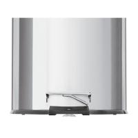 Lixeira Inox com Pedal Brasil com Acabamento Polido e Balde Interno Removível 30L Tramontina - 6