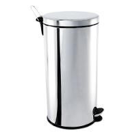 Lixeira Com Pedal e Balde Inox 30 Litros Brinox - 1