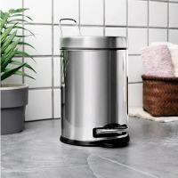 Lixeira Com Pedal e Balde Inox 3 Litros Brinox - 3