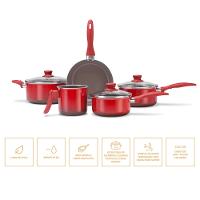 Jogo de Panelas Life Easy Smart 5 Peças Vermelho Brinox - 2