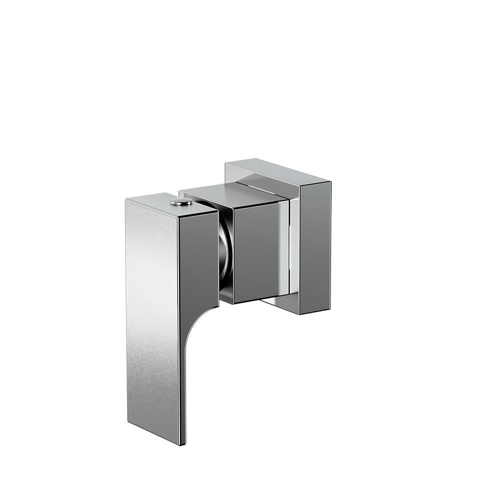 Acabamento Para Registro  Base Deca Retta  Cromado Fani - 1