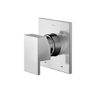 Acabamento Monocomando Para Chuveiro E Ducha Higiênica Alta Pressão New Edge 1/2" Cromado Docol - 1