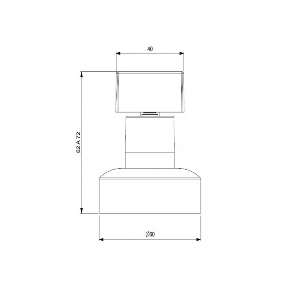 Acabamento de Registro Base 1/2 3/4 1 Flow Cromado Celite - 3